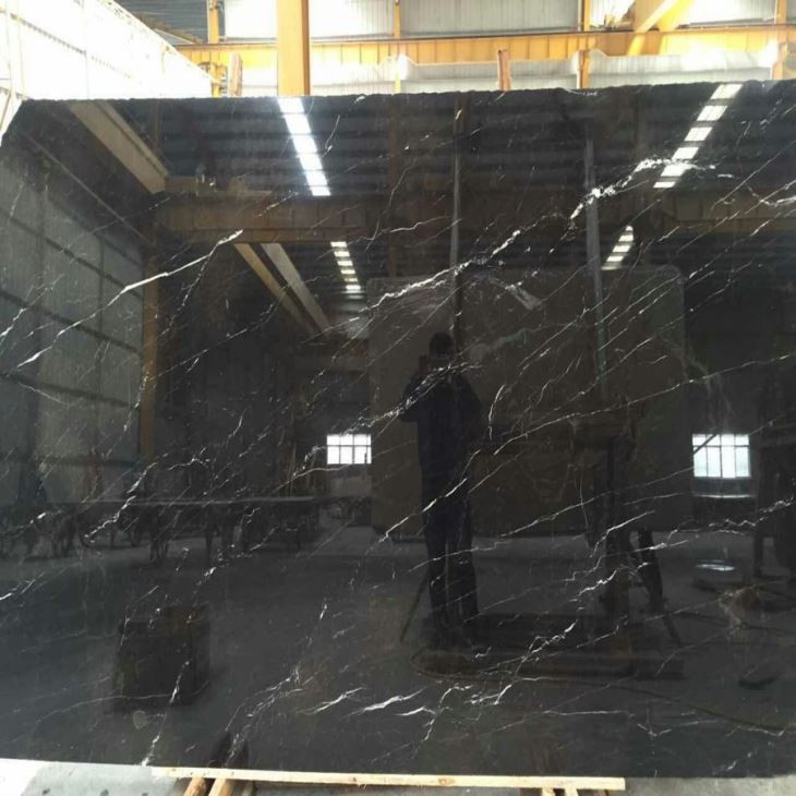 Nero Gold Mable Slab