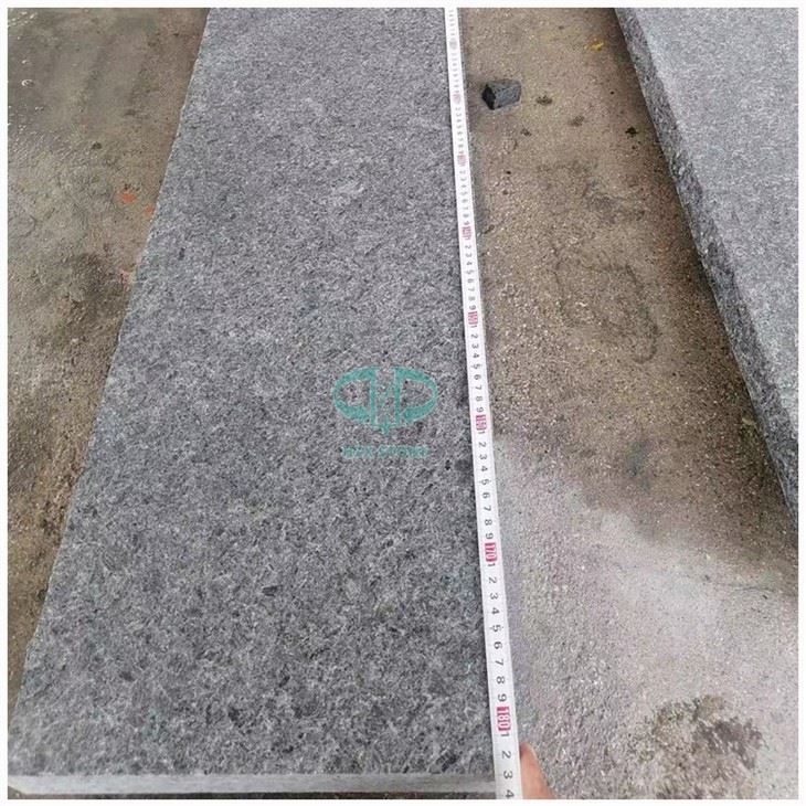 Black Granite Outdoor Steps Slab