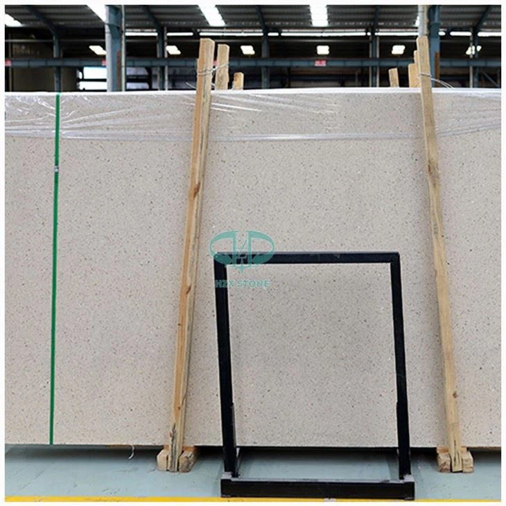 Cream Terrazzo Stone Slabs and Tiles