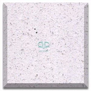 Hófehér terrazzo kő