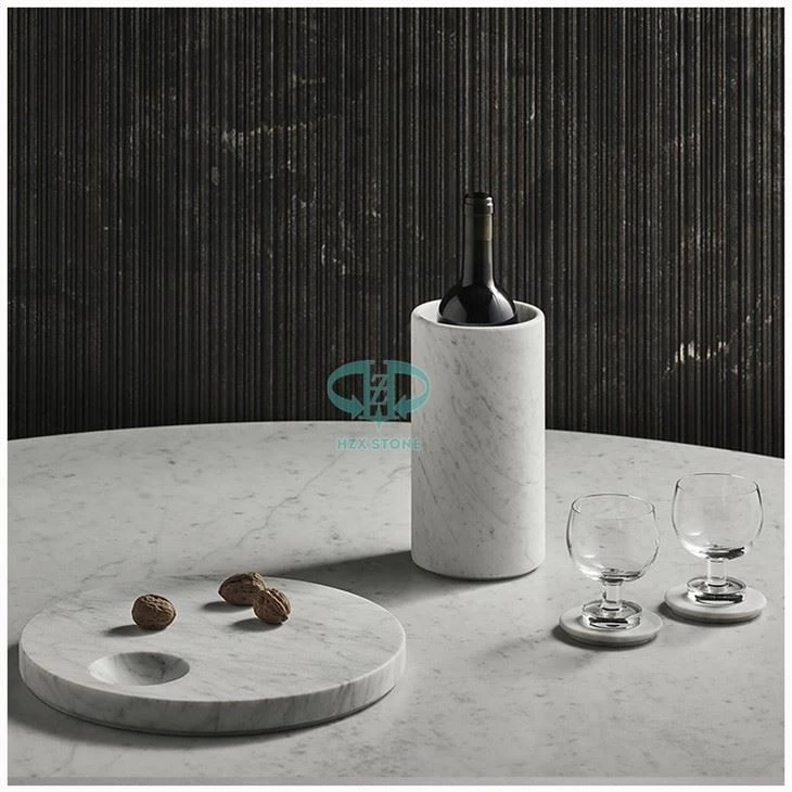 White Marble Wine Chiller