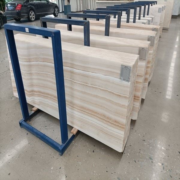 Ivory White Onyx Slab